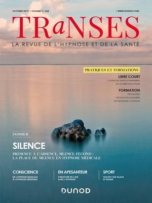 cover image of Transes n°9--4/2019 Silence